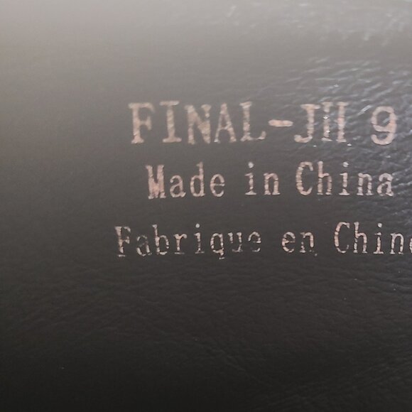 Jeffrey Campbell Final Golden Studded Heel Pointy Toe Tortoise Shell Boots 9M - Picture 4 of 9